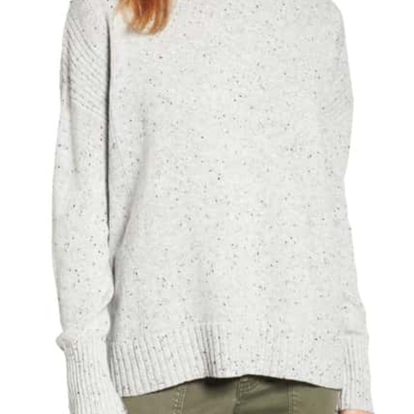 Caslon Back Zip Pullover - sweater xl 16-18 - Picture 3 of 3